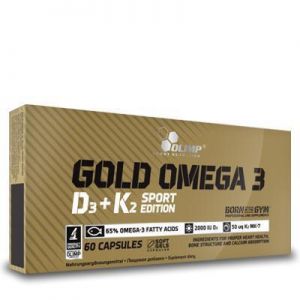 Gold Omega 3 D3 + K2 Sport Edition - 60kaps.